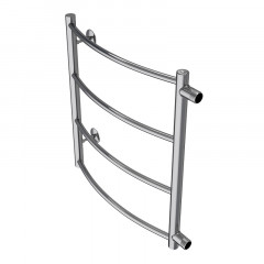 Полотенцесушитель водяной AZARIO VERONA 500/600 4 секции, боковое подключение, 1", хром (AZ04556)