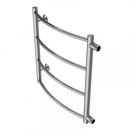 Полотенцесушитель водяной AZARIO VERONA 500/600 4 секции, боковое подключение, 1", хром (AZ04556)