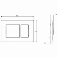 Сет AZARIO инсталляция с панелью смыва + унитаз Geno с сиденьем микролифт+клавиша-0031