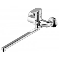 Смеситель AZARIO CASTELO для ванны с ручным душем, керамический картридж, хром (AZ-VJC138274C)