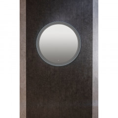 Зеркало AZARIO Перла- ТХ d770 подсветка, сенсорный выключатель с функцие диммера, теплый, холодный свет (LED-00002696)