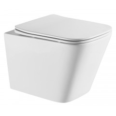 Сет AZARIO инсталляция + унитаз Teramo безободковый, с сиденьем микролифт, белый (AZ-8010-1000+AZ-0052-UQ)