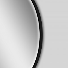 Зеркало AZARIO Valencia D600 с подсветкой, сенсорный выключатель с функцией диммера, смена цвета, алюминиевая рамка (AZ-Z-126ALM)