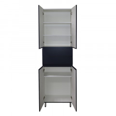 Пенал Azario Эстима 60 600х320х1970 напольный, графит (CS00094565)