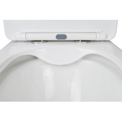 Унитаз-компакт Azario AVERO 660x360х820 напольный, безободковый с бачком и сиденьем микролифт (AZ-3121)