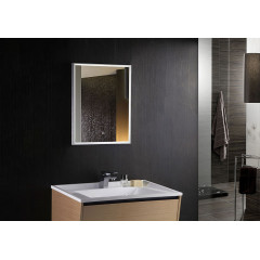 Зеркало AZARIO Сантана 600х800 c подсветкой и диммером, сенсорный выключатель (ФР-00002163 )