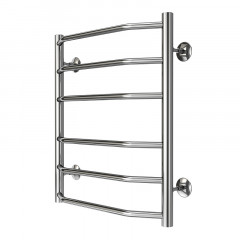 Полотенцесушитель водяной AZARIO RAVENNA 500/600 6 секций, нижнее/диагональное подключение, 1/2", хром (AZ07156)