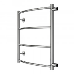Полотенцесушитель водяной AZARIO VERONA 500/600 4 секции, боковое подключение, 1", хром (AZ04556)