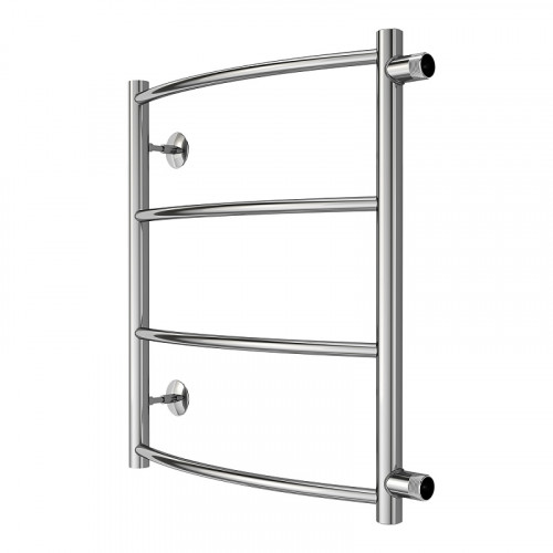 Полотенцесушитель водяной AZARIO VERONA 500/600 4 секции, боковое подключение, 1", хром (AZ04556)