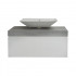 Комплект Azario Тумба LATINA 100 с раковиной Top Counter 65