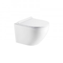 Сет LORANTO Инсталляция + Azario Fora унитаз подвесной безободковый с сидением микролифт (4501+AZ-0067)