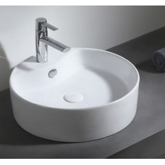 Раковина Azario 46,5х46,5х14 накладная, белая (AZ4104)