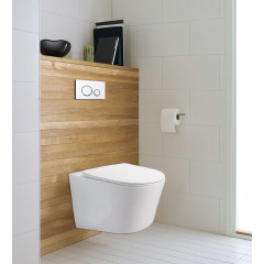 Сет AZARIO инсталляция + Унитаз подвесной Azario Atrio 490x365x360 безободковый, с быстросъемным сиденьем микролифт (AZ-8010-1000+AZ-2330)