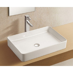 Раковина Azario 600х405х110 накладная, белый (AZ-2174)