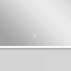 Зеркало AZARIO Lagos 800х680 с подсветкой, сенсорный выключатель с функцией диммера, подогрев (AZ-Z-061-1WHCS)