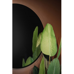 Зеркало AZARIO Monaco-BLACK d770 бесконтактный сенсор, черная рамка (LED-00002770)