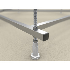 Каркас к ваннам серии Azario LILIANA 150 / EMILIA 150 сборный, шпильки, алюминий/сталь (AV.0011150K)