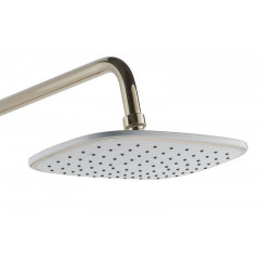 Душевая система AZARIO с поворотным изливом, керамический картридж, белый/золото (AZ-801-1)