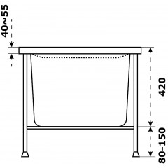 Ванна акриловая Azario Бали 170х70 (БАВ0003)