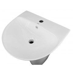 Раковина напольная AZARIO FRETTA ROUND 480x420x835 отдельностоящая (AZ-307)