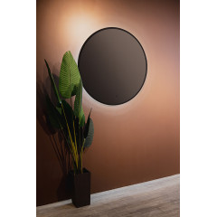 Зеркало AZARIO Monaco-BLACK d770 бесконтактный сенсор, черная рамка (LED-00002770)