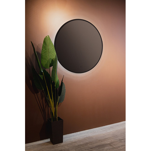 Зеркало AZARIO Monaco-BLACK d770 бесконтактный сенсор, черная рамка (LED-00002770)