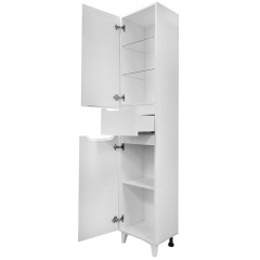 Пенал Azario LOTOS 40 400x330x1980 левый напольный (CS00083926)