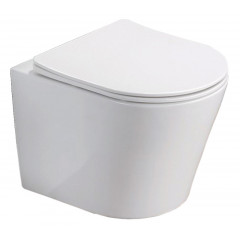 Сет AZARIO инсталляция + Унитаз подвесной Azario Atrio 490x365x360 безободковый, с быстросъемным сиденьем микролифт (AZ-8010-1000+AZ-2330)