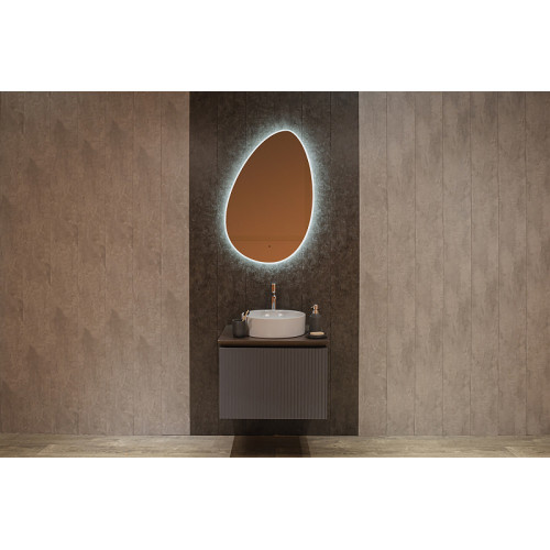 Зеркало AZARIO OMEGA 600х920 с подсветкой, бесконтактный сенсор с функцией диммера (LED-00002934)