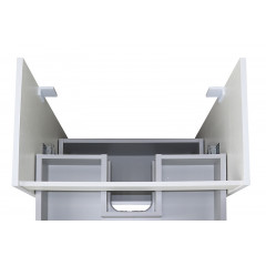 Комплект Azario Тумба Ника 60 Н 610х480х860 напольная, с раковиной Tempo 60 (CS00091368)