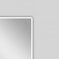 Зеркало AZARIO Lagos 800х680 с подсветкой, сенсорный выключатель с функцией диммера, подогрев (AZ-Z-061-1WHCS)