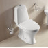 Унитаз-компакт Azario AZ-2037-P 690х345х810 напольный, с быстросъемным сиденьем микролифт, белый (AZ-2037-P)