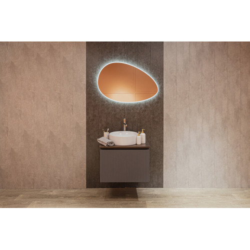 Зеркало AZARIO OMEGA 600х920 с подсветкой, бесконтактный сенсор с функцией диммера (LED-00002934)