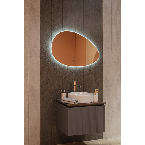 Зеркало AZARIO OMEGA 600х920 с подсветкой, бесконтактный сенсор с функцией диммера (LED-00002934)