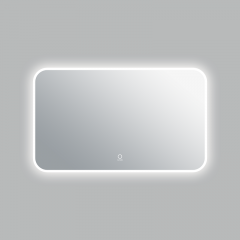 Зеркало AZARIO Glory 1000х600 с подсветкой, сенсорный выключатель с функцией диммера (AZ-Z-018CS)