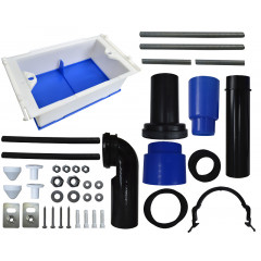 СЕТ: Инсталляция IDROSPANIA TABARCA + унитаз Azario Teramo смыв "Торнадо", с быстросъемным сиденьем микролифт (40230+AZ-0052-UQ)