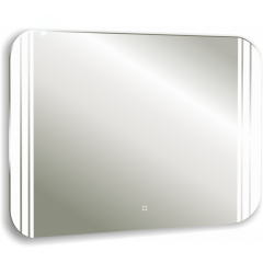 Зеркало AZARIO FORCE 915х685 подсветка с диммером, сенсорный выключатель, часы (LED-00002524)