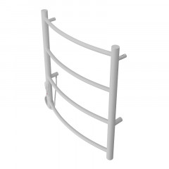 Полотенцесушитель электрический AZARIO VERONA 500/600 4 секции, диммер слева, белый (AZ04756W)