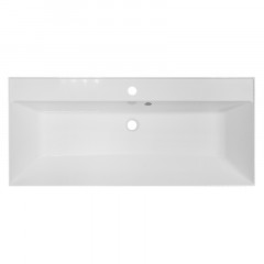 Комплект Azario Тумба Эстима 100/2Н 995х450х850 напольная, с раковиной Астория 100, белый глянцевый (CS00094590)