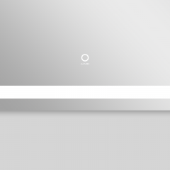 Зеркало AZARIO Dallas 600х800 с подсветкой, сенсорный выключатель с функцией диммера (AZ-Z-043CS)