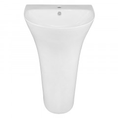 Раковина напольная AZARIO FRETTA ROUND 480x420x835 отдельностоящая (AZ-307)