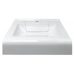 Раковина подвесная Azario Mario 600х505х145 литьевой мрамор, белый (CS00078506)