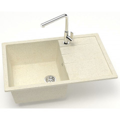 Кухонная мойка AZARIO Vision 750x505x218 искусственный мрамор, цвет бежевый (CS00078338)