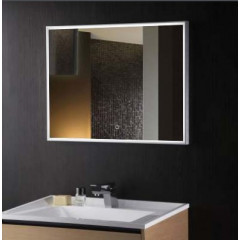 Зеркало AZARIO Сантана 800х600 c подсветкой и диммером, сенсорный выключатель (ФР-00002081)