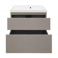 Тумба Azario Viola 80/2 подвесная БЕЖЕВЫЙ БЕЗ РАКОВИНЫ Астория 80 (CS00096730)