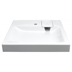 Раковина подвесная AZARIO Beta 600х583х90 литьевой мрамор, белая (CS00078301)