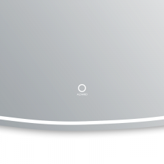 Зеркало AZARIO Vilnius 600х600 с подсветкой, сенсорный выключатель с функцией диммера (AZ-Z-015CS)