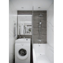 Раковина подвесная AZARIO Beta 600х583х90 литьевой мрамор, белая (CS00078301)