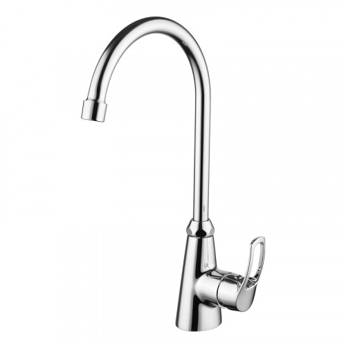 Смеситель для кухни Azario керамический картридж, хром (AZ-HU245900)