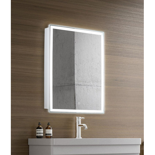 Зеркало-шкаф AZARIO Киото 60 (600х800) c подсветкой и диммером (LED-00002359)